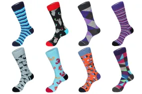 8 Pair Combo Pack Socks