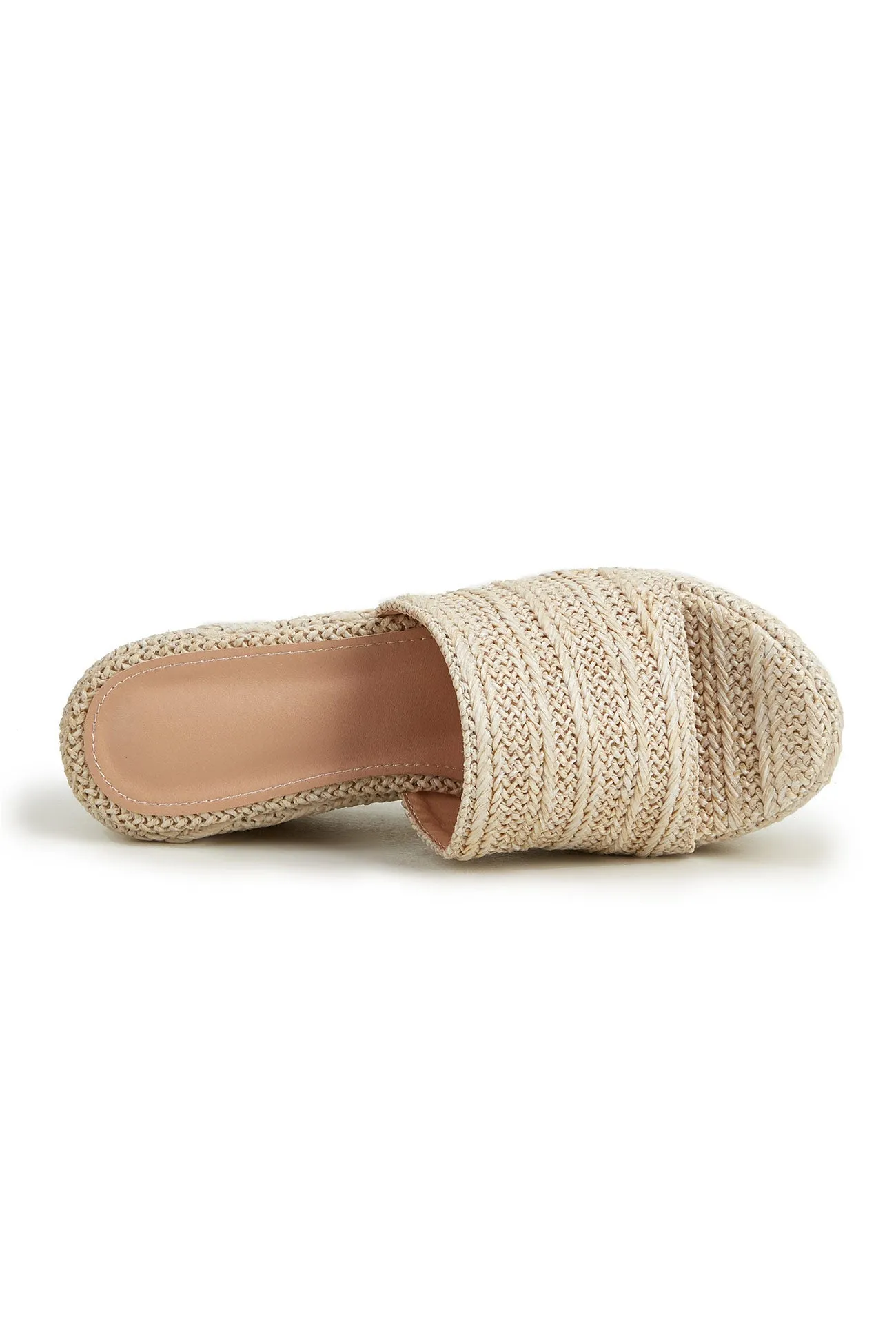 Amozae-Solid Espadrille Wedge Sandals
