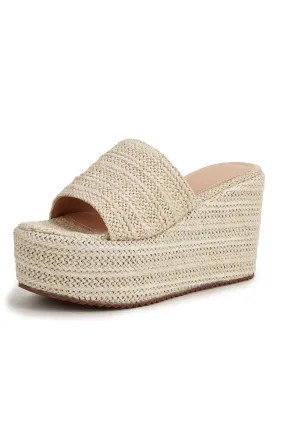 Amozae-Solid Espadrille Wedge Sandals