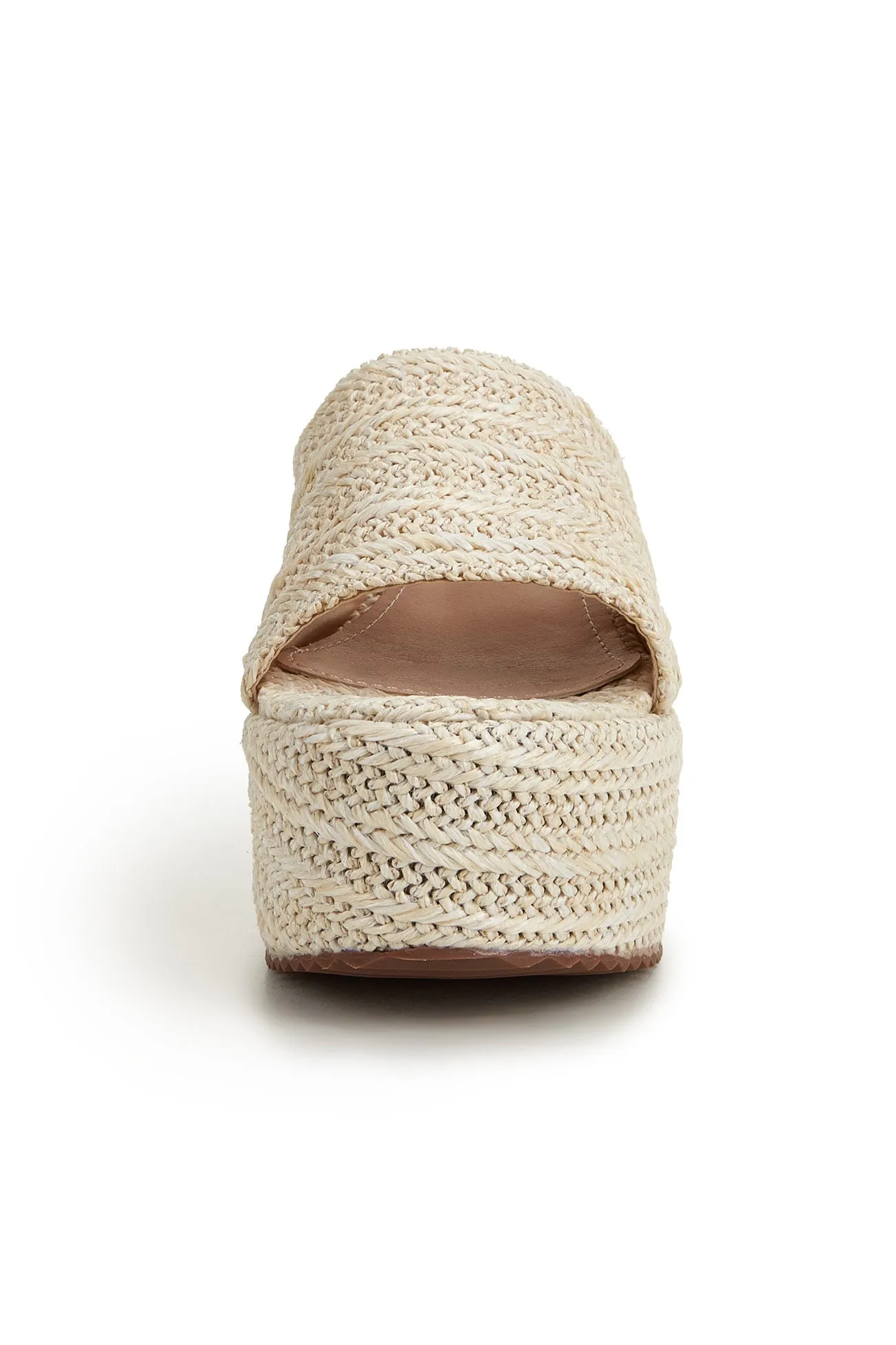 Amozae-Solid Espadrille Wedge Sandals