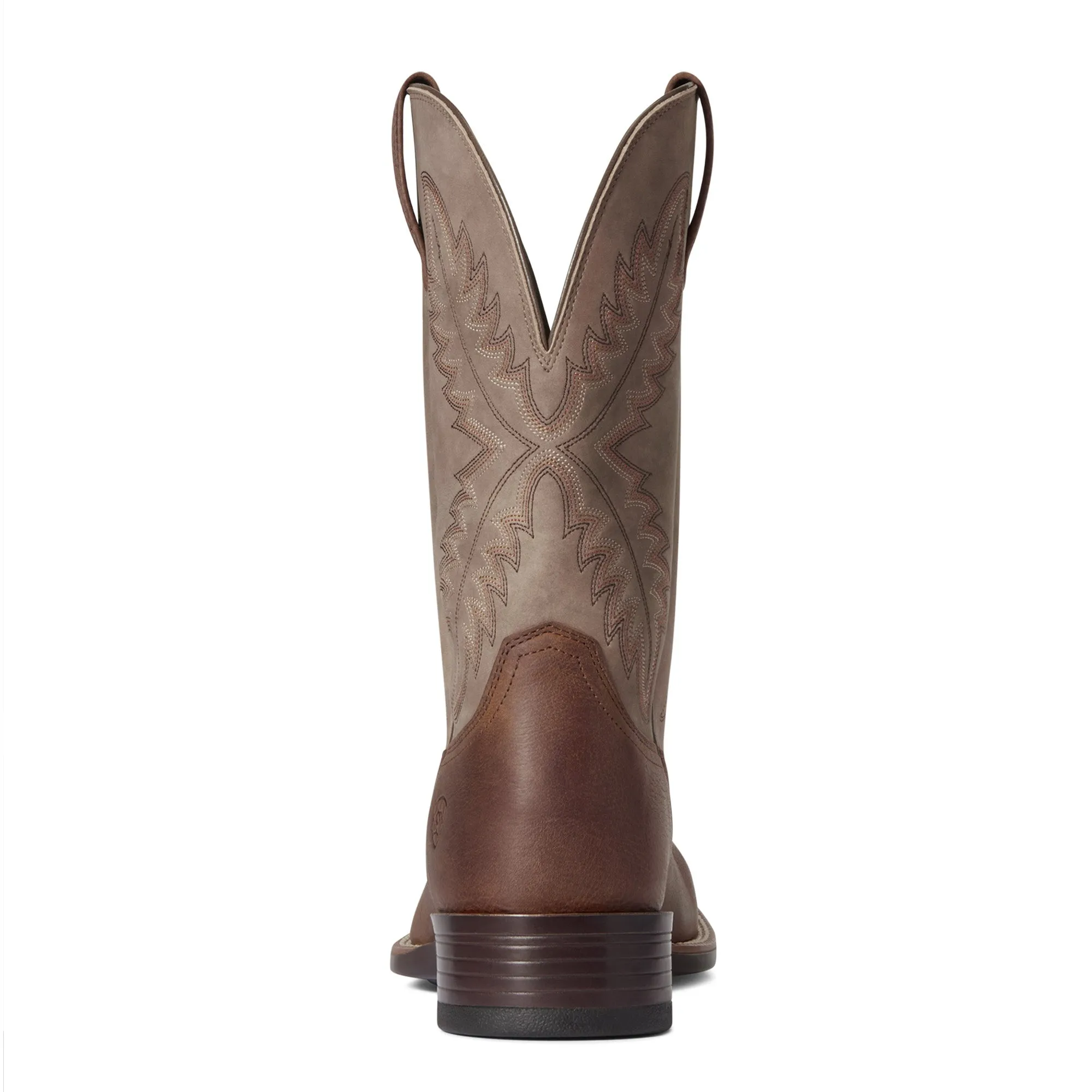 Ariat Men's Rawly Ultra Barrel Brown Leather Western Boots 10038370