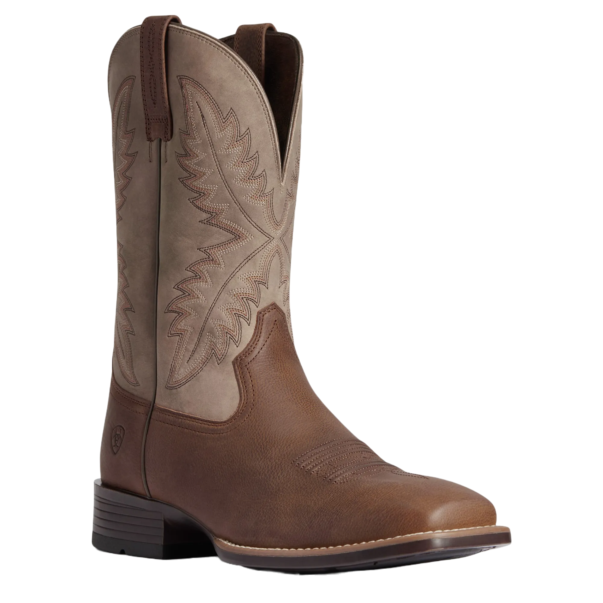 Ariat Men's Rawly Ultra Barrel Brown Leather Western Boots 10038370