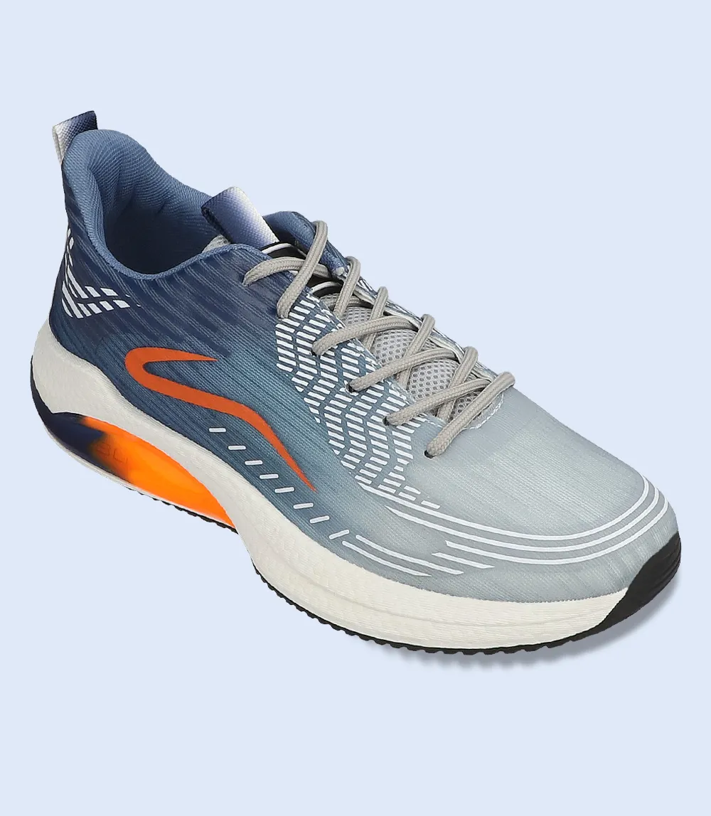 BM6274-BLUE/GREY-Men Sneaker