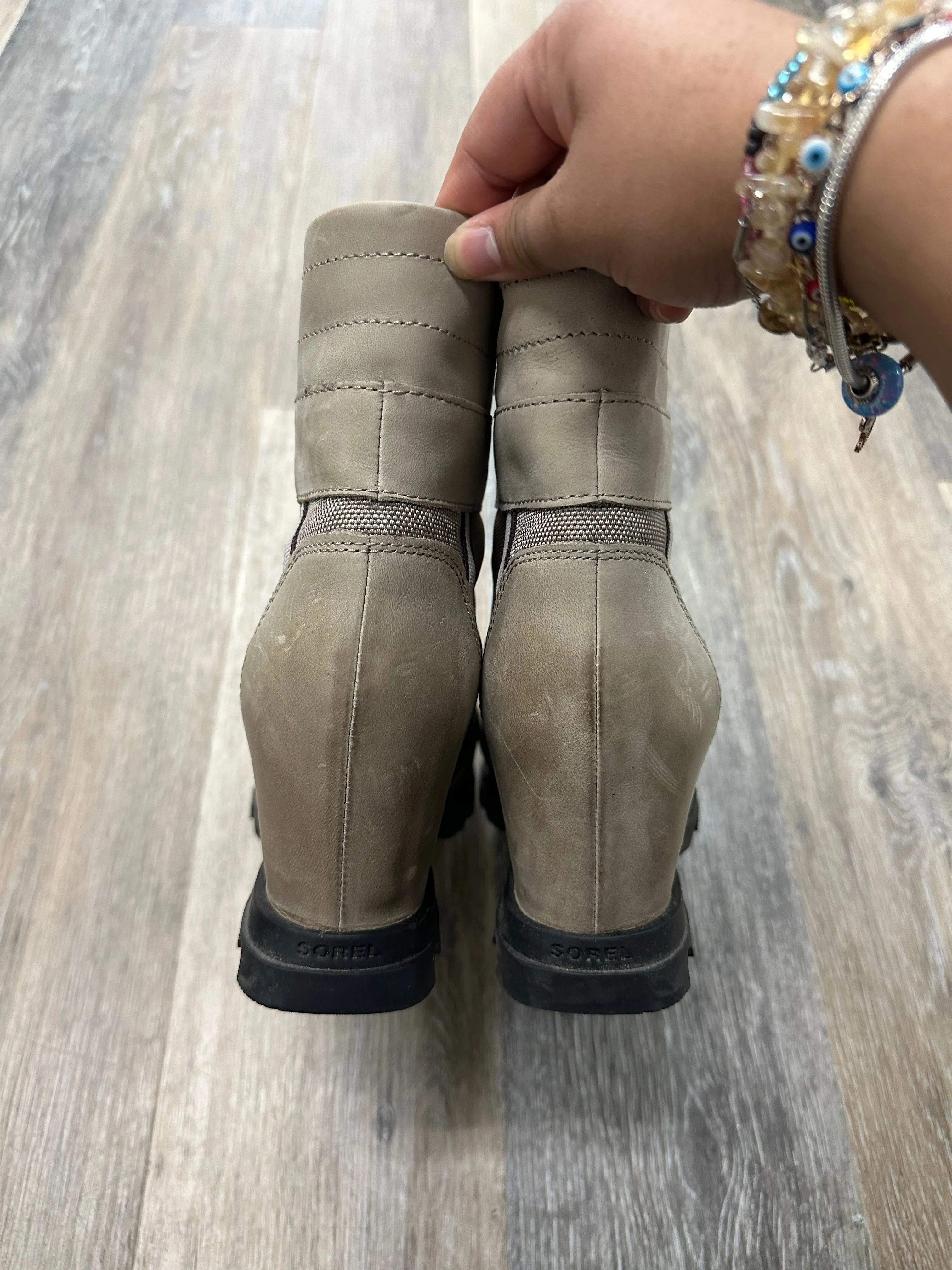 Boots Ankle Heels By Sorel  Size: 9