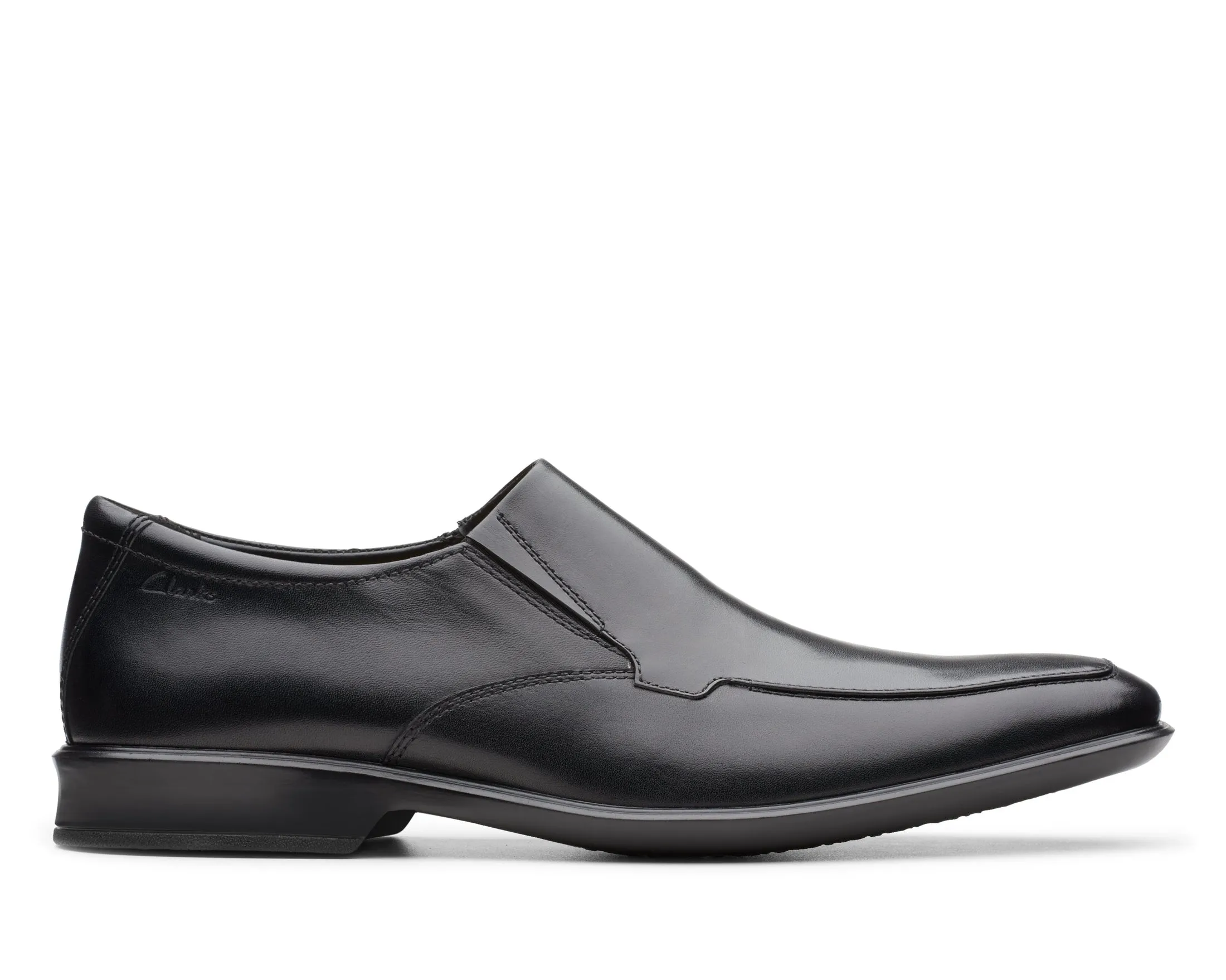 Clarks Bensley Step Black Leather