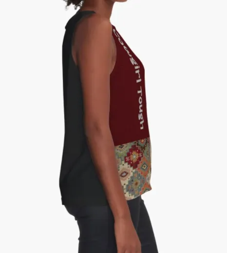 Cowgirl Kim Cowgirl Tough Sleeveless Top - Medium Only