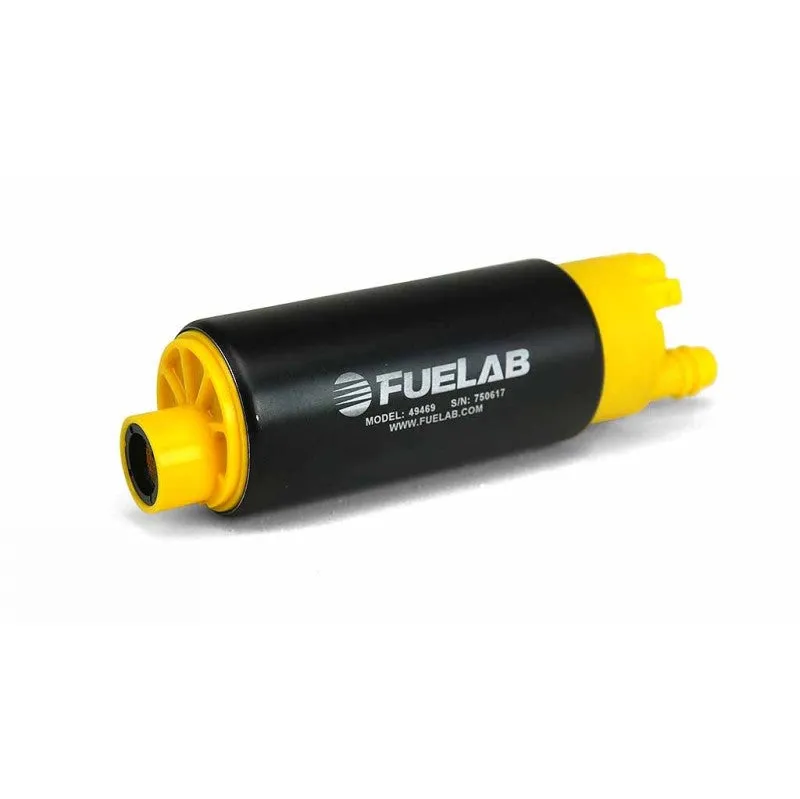 FUELAB 49469 In-Tank Fuel Pump (340 LPH @ 3 bar, 13.5v) Inlet Inline with Outlet (GM app)
