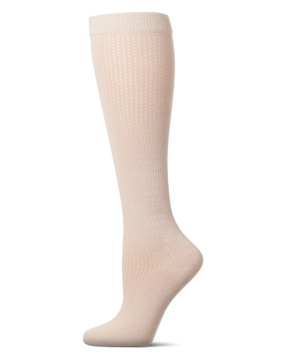 Girls' Pointelle Dot Knee High Socks