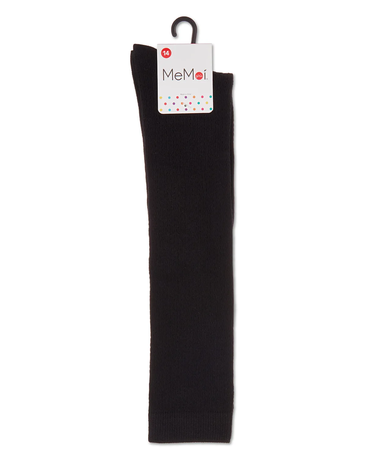 Girls' Pointelle Dot Knee High Socks