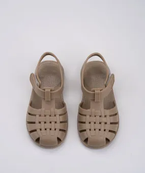 IGOR Classic Velcro Strap Taupe Sandal S10288 Size 25