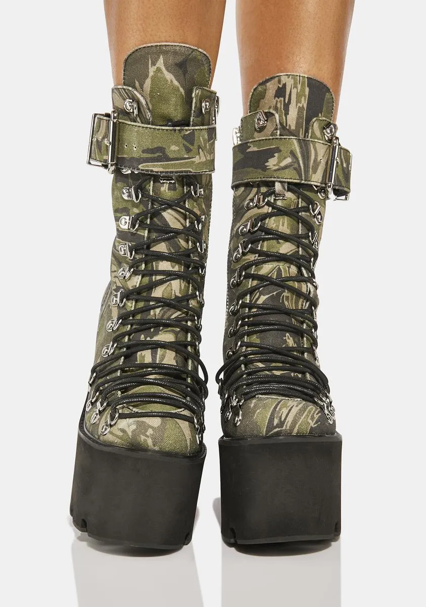 I'm A Catch Camo Traitor Boots