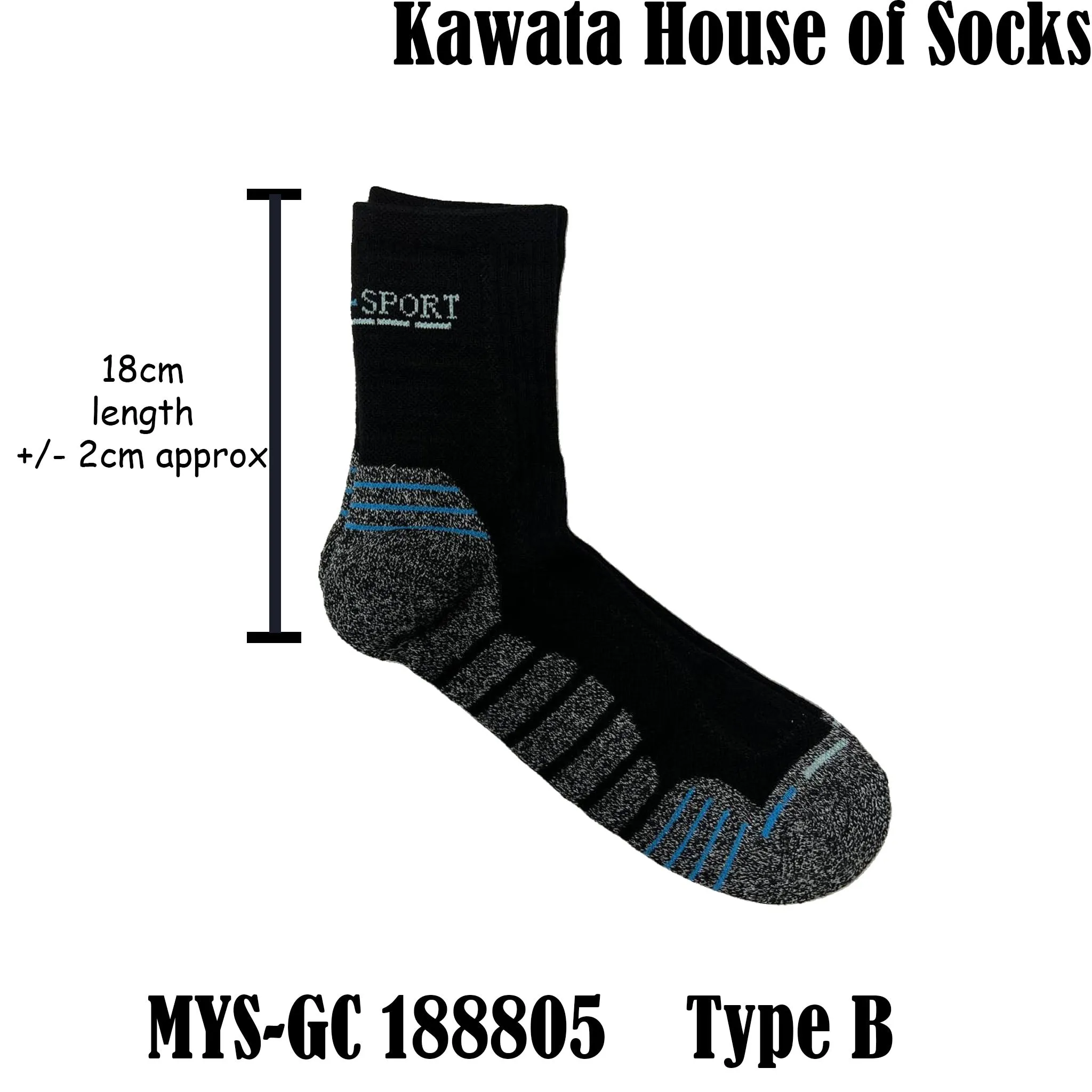 Men Casual Mid Calf | Crew Sport Socks