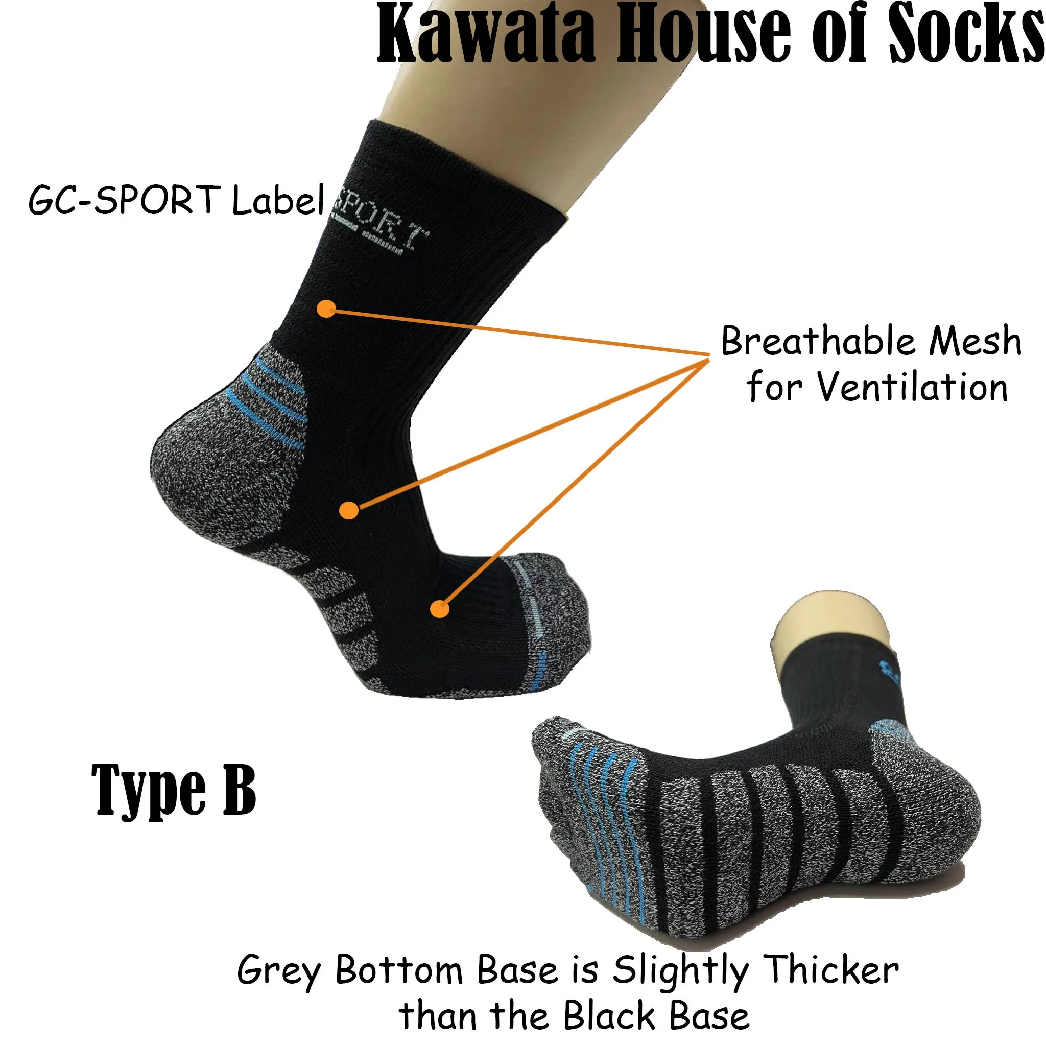 Men Casual Mid Calf | Crew Sport Socks