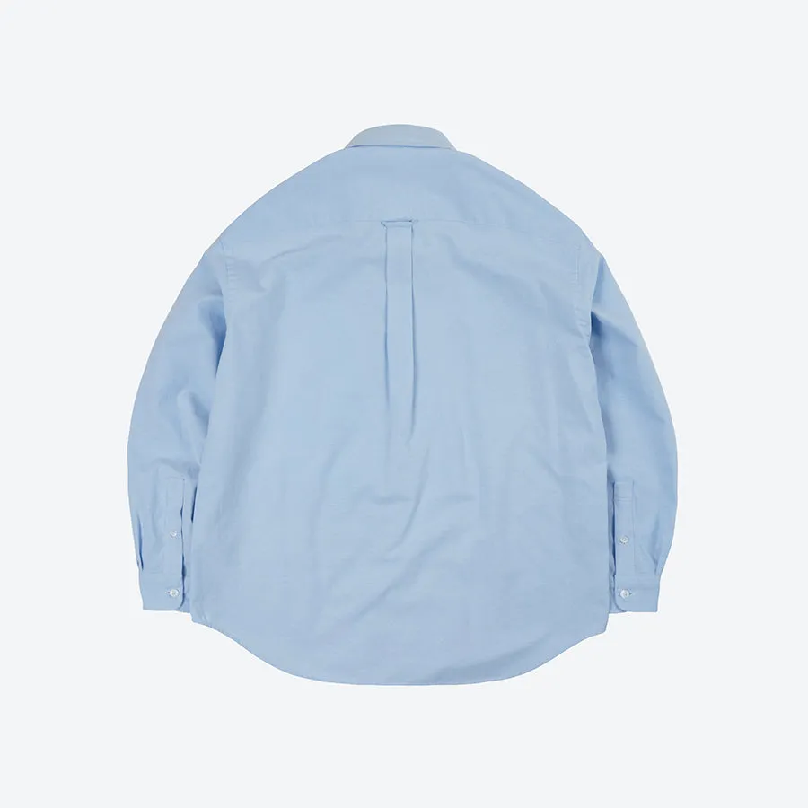 OG OVERSIZED OXFORD SHIRT - BLUE