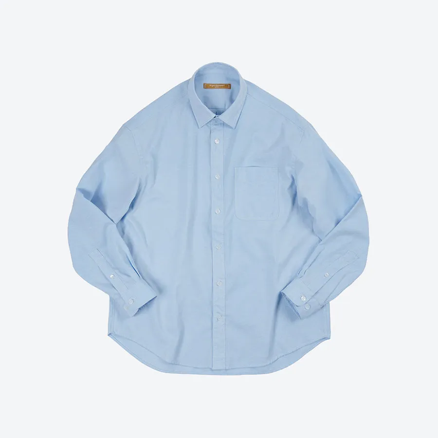 OG OVERSIZED OXFORD SHIRT - BLUE