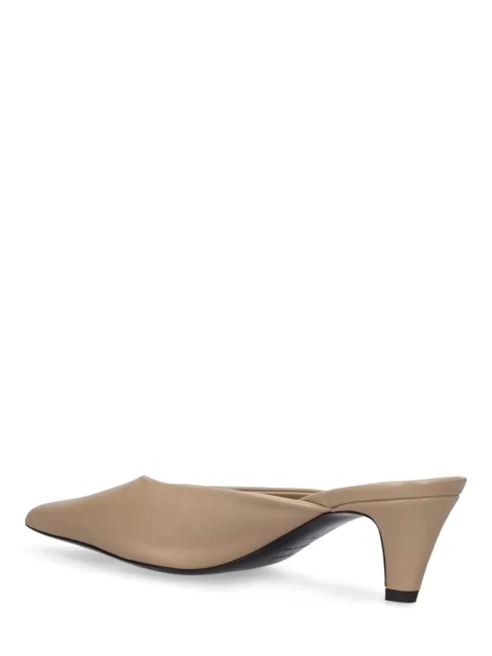 Toteme   55mm The Leather mule pumps 