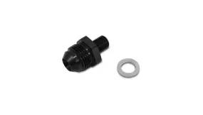 Vibrant Male AN to Metric Straight Adapter; Size: -10AN Metric: 18mm x 1.5 - 16635