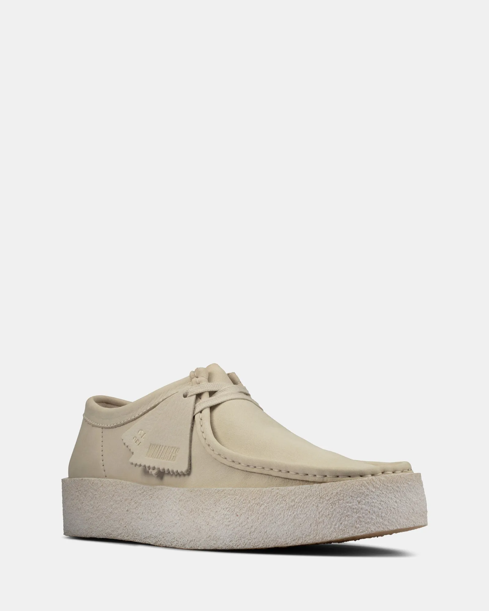 Wallabee Cup (M) White Nubuck